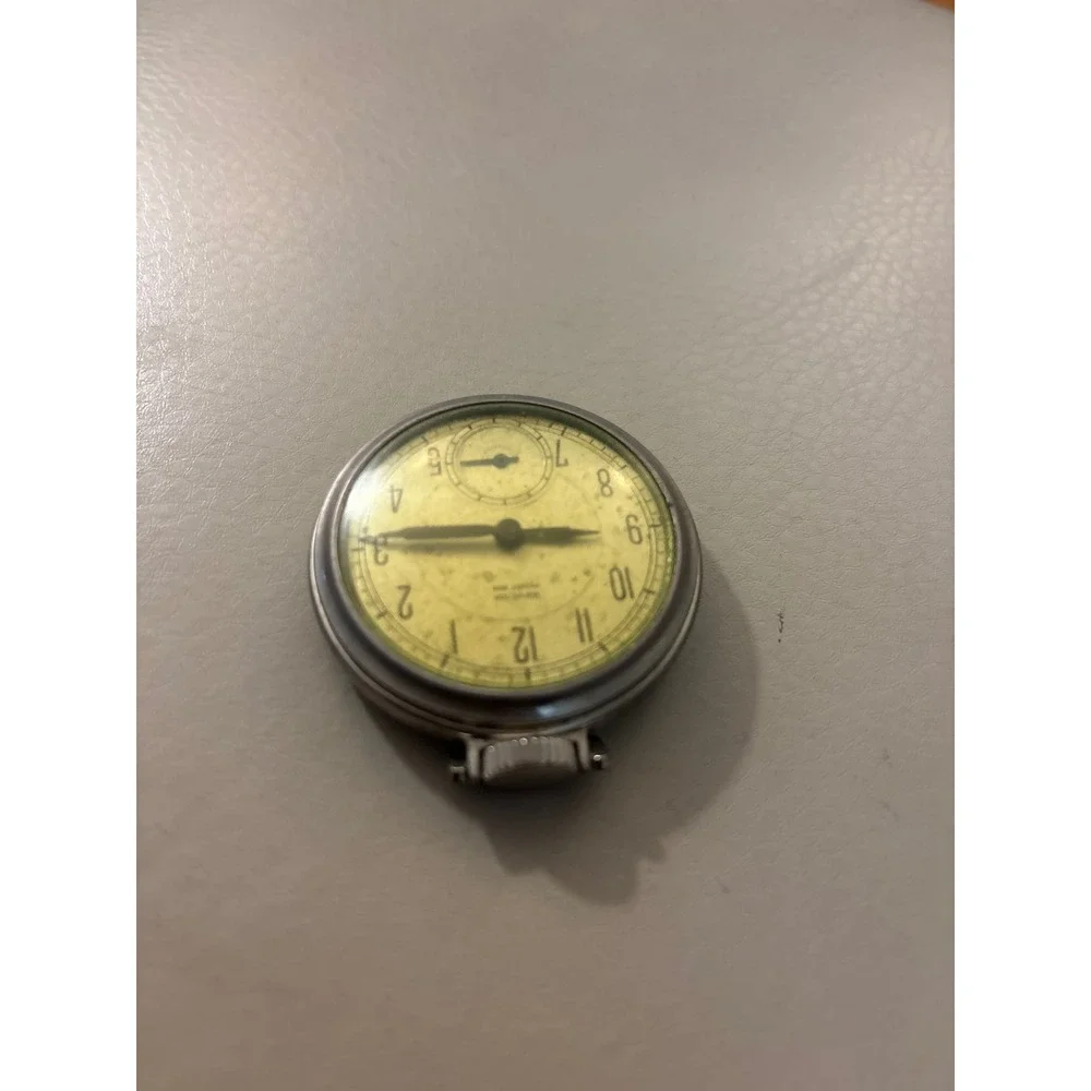 Westclox Pocket Ben Pocket Watch Mens OS Silver Fair Vintage Art Deco Subdial